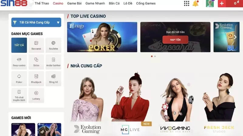 Khắc phục sự cố quên mật khẩu đăng nhập Sin88