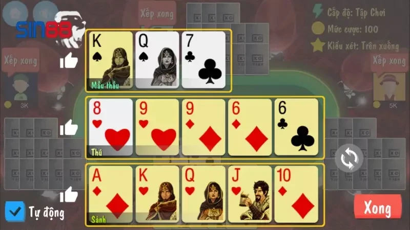 Mậu binh Sin88 uy tín