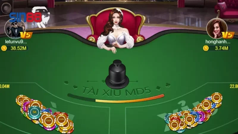 Cách đặt cược tài xỉu MD5