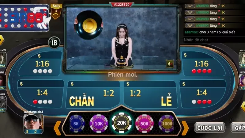 Game xóc đĩa Sin88